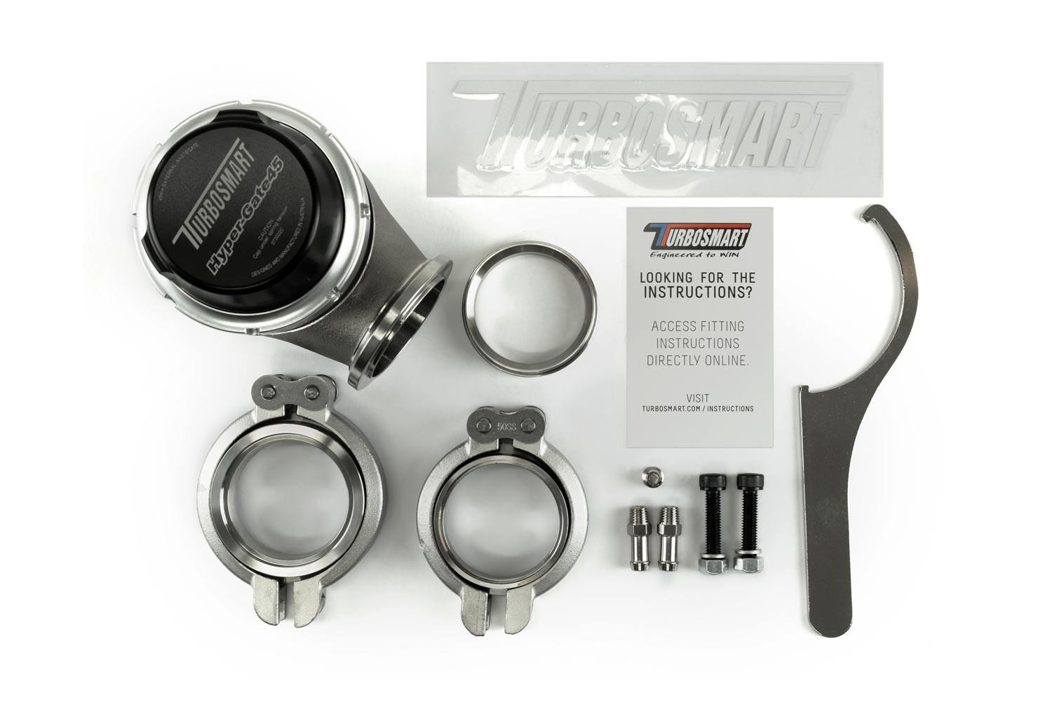 Turbosmart Gen4 WG45 HyperGate45 14psi Black - Image 6
