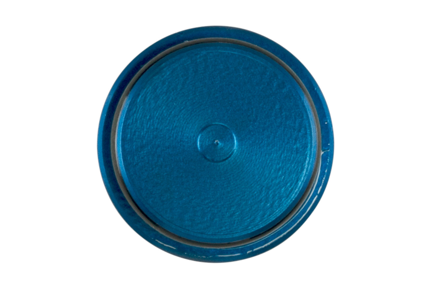 Turbosmart Oil Cap - Blank - Blue - Image 3
