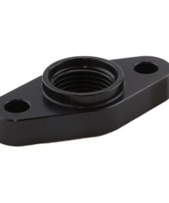 Turbosmart Billet Turbo Drain adapter with Silicon O-ring. 50.8mm Mounting Holes - T3/T4 style fit.