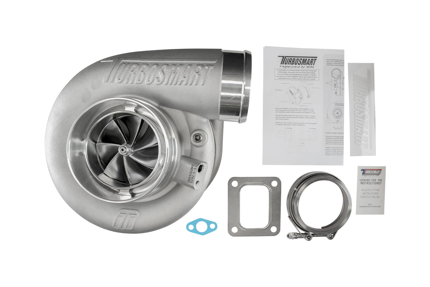 Turbosmart TS-1 Turbocharger 7675 T4 1.24AR Externally Wastegated - Image 6