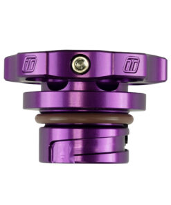 Alternative view of Turbosmart Oil Cap - Notch - LS - Purple