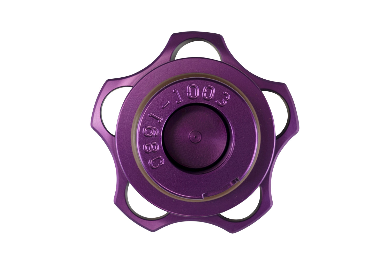 Turbosmart Oil Cap - Notch - LS - Purple - Image 3