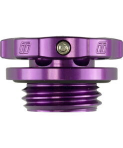 Alternative view of Turbosmart Oil Cap - M42x4.5 - Subaru - Purple