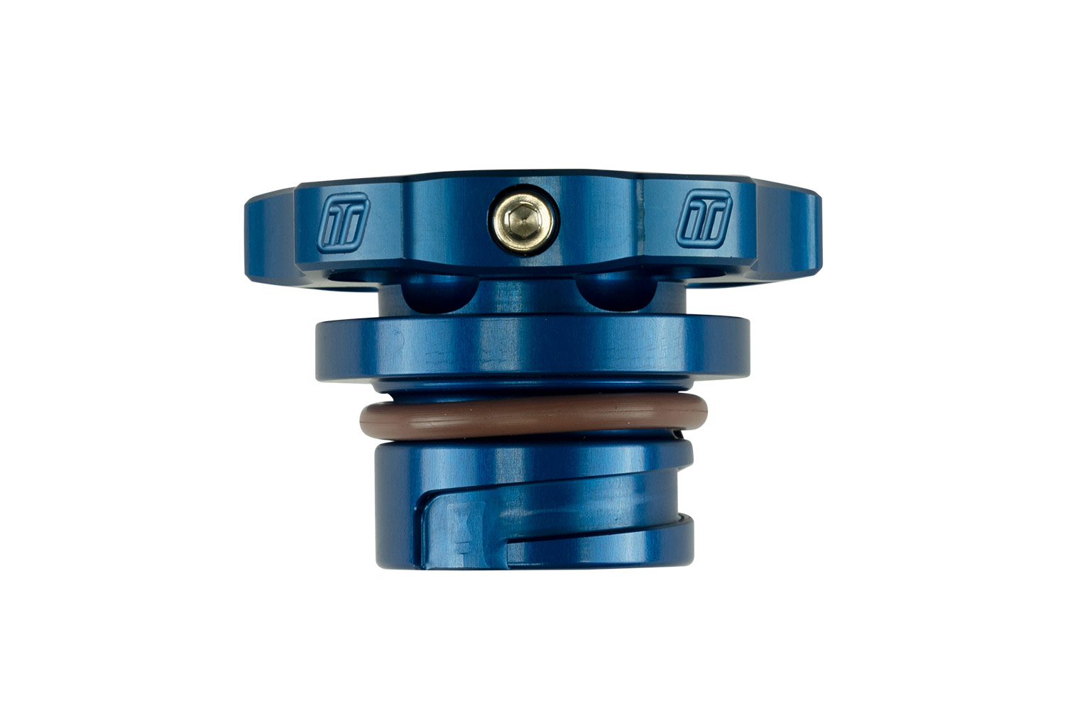 Turbosmart Oil Cap - Notch - LS - Blue - Image 2
