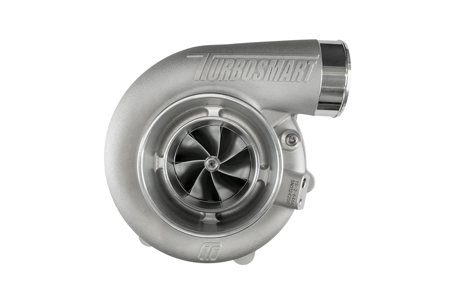 Turbosmart TS-2 Turbocharger (Water Cooled) 6466 V-Band 0.82AR Externally Wastegated - Image 2