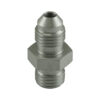 Turbosmart Fitting -4 AN Flare to -4 AN ORB Male Straight  Silver