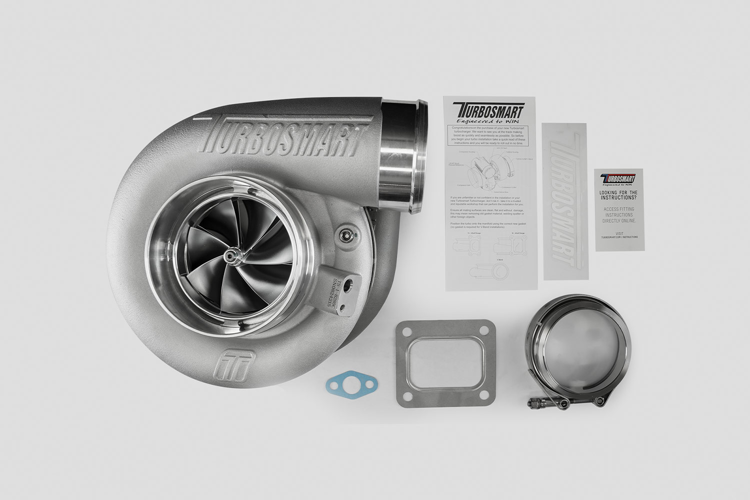 Turbosmart TS-1 Turbocharger 8280 T4 0.96AR Externally Wastegated - Image 6