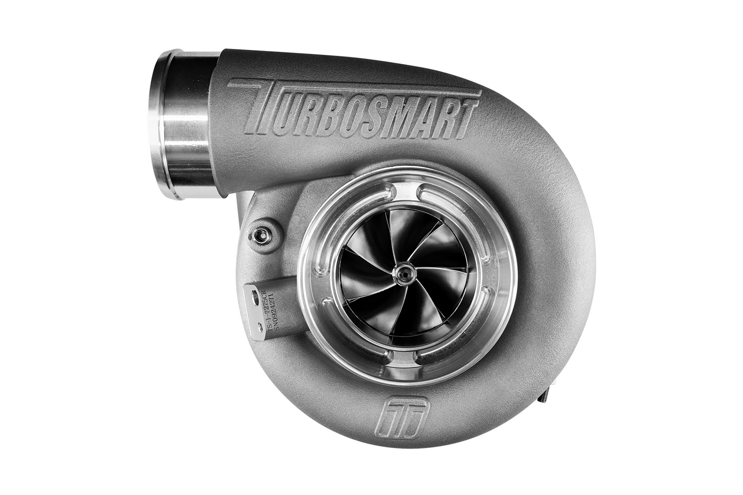 Turbosmart TS-1 Turbocharger 7275 V-Band Reverse Rotation 0.96AR Externally Wastegated - Image 2