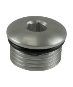 Turbosmart Fitting -10 AN ORB Blank - Silver