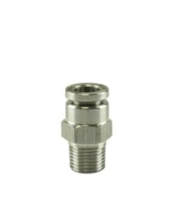 Turbosmart 1/8" NPT Str Pushloc Fitting - SS - 1/4"