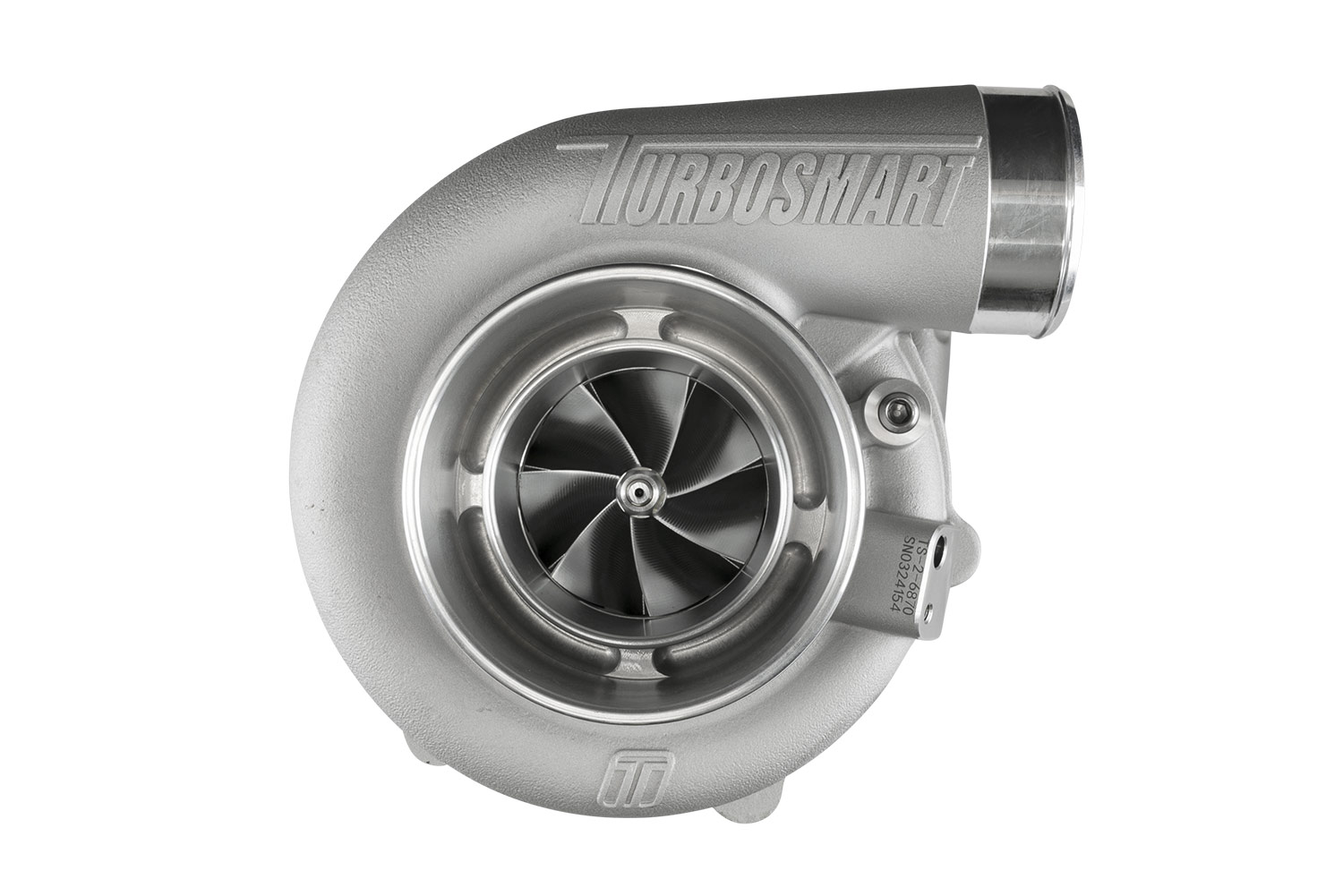 Turbosmart TS-2 Turbocharger (Water Cooled) 6870 (Kompact) T4 Divided 1.00AR Externally Wastegated - Image 2