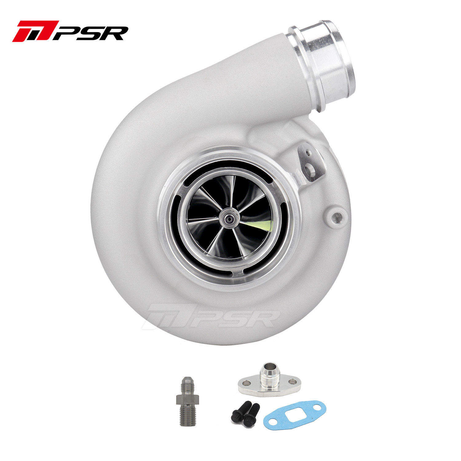 PULSAR Billet 363D 366D 369D DUAL CERAMIC BALL BEARING Turbo with 90¡ã Elbow Outlet Compressor