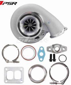 PSR Class Legal 6275G Dual Ball Bearing Turbocharger - T4(divided) inlet, Vband Outlet, 1.28A/R