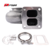Turbine Housing Drop in Precision PTE Ball Bearing Turbo 6870 - 1.0A/R, T4 Divided Inelt, V-band Outlet