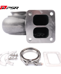 Turbine Housing Drop in Precision PTE Ball Bearing Turbo 6870 - 1.0A/R, T4 Divided Inelt, V-band Outlet