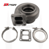 PSR 70G Turbine Housings for 6270G 7170G Turbos - T4 Divided Inlet, V-Band Outlet (fits 4" OD Tubing), 1.06 A/R