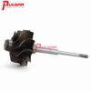 Pulsar – Dual Ball Bearing Turbocharger – -Application: Stock turbo parts Fitment - No modifications required. 2005-2007 Ford 6.0L Powerstroke Stock Size Turbo ONLY -Item Details: Blades: 10 Inducer: 72.7mm Exducer: 64mm Tip Height: 14.5mm Journal Dia: 11.5mm Stem Dia: 7.50mm M7x1.00 LHT Reference Part #: 743250-0014 This is a 10-blade turbine upgrade for the 13-blade wheel on the 2005-2007 turbos. This is a nice upgrade for the DIY builder that wants more flow and likes the sound of the 2003 whistle turbo. -Special Note: 1. This billet compressor wheel is not compatible with 03-04 6.0 turbos. Please check DOUBLE your sizing prior to purchase. 2. Professional install is highly recommended! Please ask all questions prior to purchase! 3. Highly recommended getting the CHRA VSR balanced after rebuild (is required for warranty purposes)!