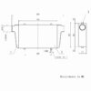PSR Universal Performance Intercoolers 600x300x76mm 600x300x100mm 450x300x76mm