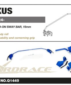 Alternative view of Hardrace Rear Add-on Sway Bar Lexus LBX