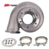 Turbine Housing Drop in Precision PTE Ball Bearing Turbo 6266 6466 6766 - V-band Inlet & Outlet 0.96A/R