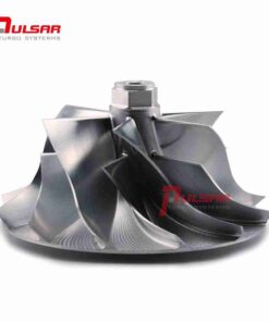 Alternative view of Pulsar – Dual Ball Bearing Turbocharger – This billet compressor wheel is not compatible with 05-07 56.8mm Inducer. Please check DOUBLE your sizing prior to purchase., Professional install is highly recommended! Please ask all questions prior to purchase!, Highly recommended to get the CHRA VSR balanced after rebuild (is required for warranty purposes)!