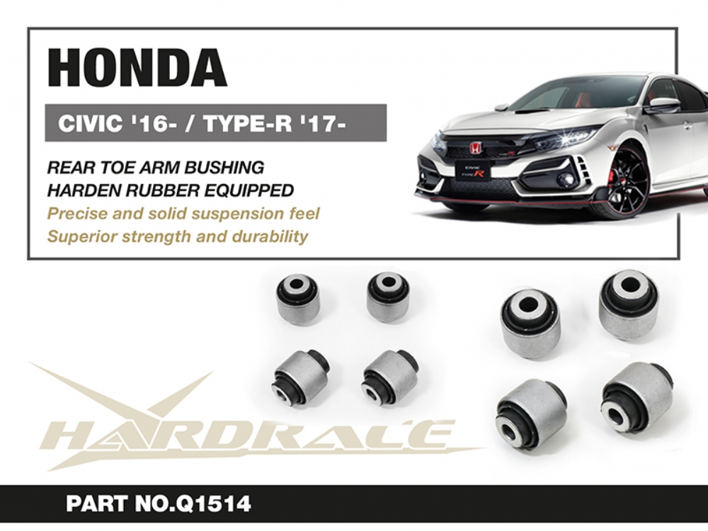 Hardrace Rear Toe Arm Bushing Honda Civic - Image 2