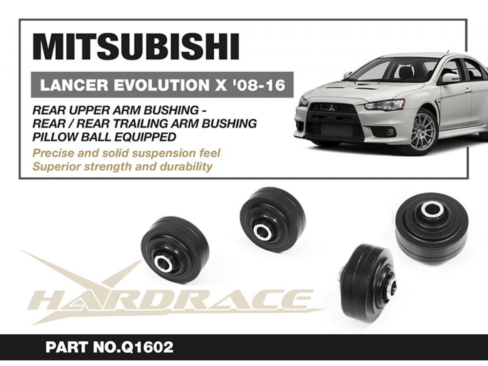 Hardrace Rear Upper Arm Bushing-rear / Rear Trailing Arm Bushing Mitsubishi Lancer evolution - Image 2