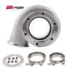 Turbine Housing Drop in Precision PTE Ball Bearing Turbo 6266 6466 6766 - V-band Inlet & Outlet 0.82A/R Stainless Steel