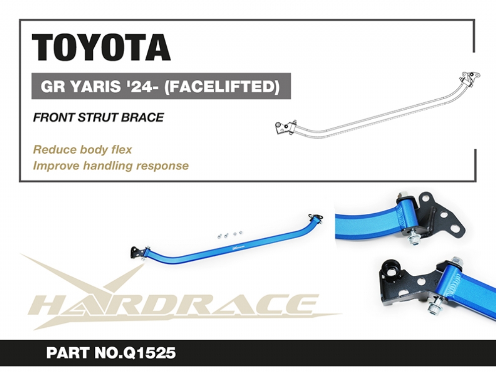 Hardrace Front Strut Brace Toyota Yaris / vitz - Image 2