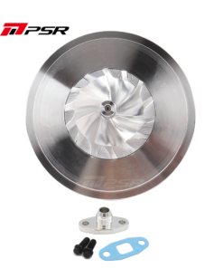 Pulsar – Dual Ball Bearing Turbocharger – Fits for Precision PTE 6062 Gen2 PT6062SP Turbo;, Stock turbo parts Fitment - No modifications required., Don't match to PSR 6466E., 60x82mm ,? 7+7 Blade, 61.8x71mm, 10 Blade, Bearing System: Dual Ball Bearing (provides optimal turbo response & better durability by reducing the shaft-motion), Oil feed fitting: 1/8-27 NPSF(Drawing), Oil drain: T4 flange(Drawing)