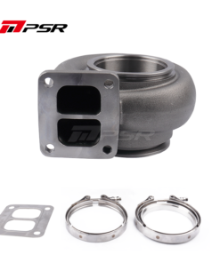 Turbine Housing Drop in Precision PTE Ball Bearing Turbo 7685 8085 8385 - 1.28A/R, T4 Divided Inelt, 4" V-band Outlet