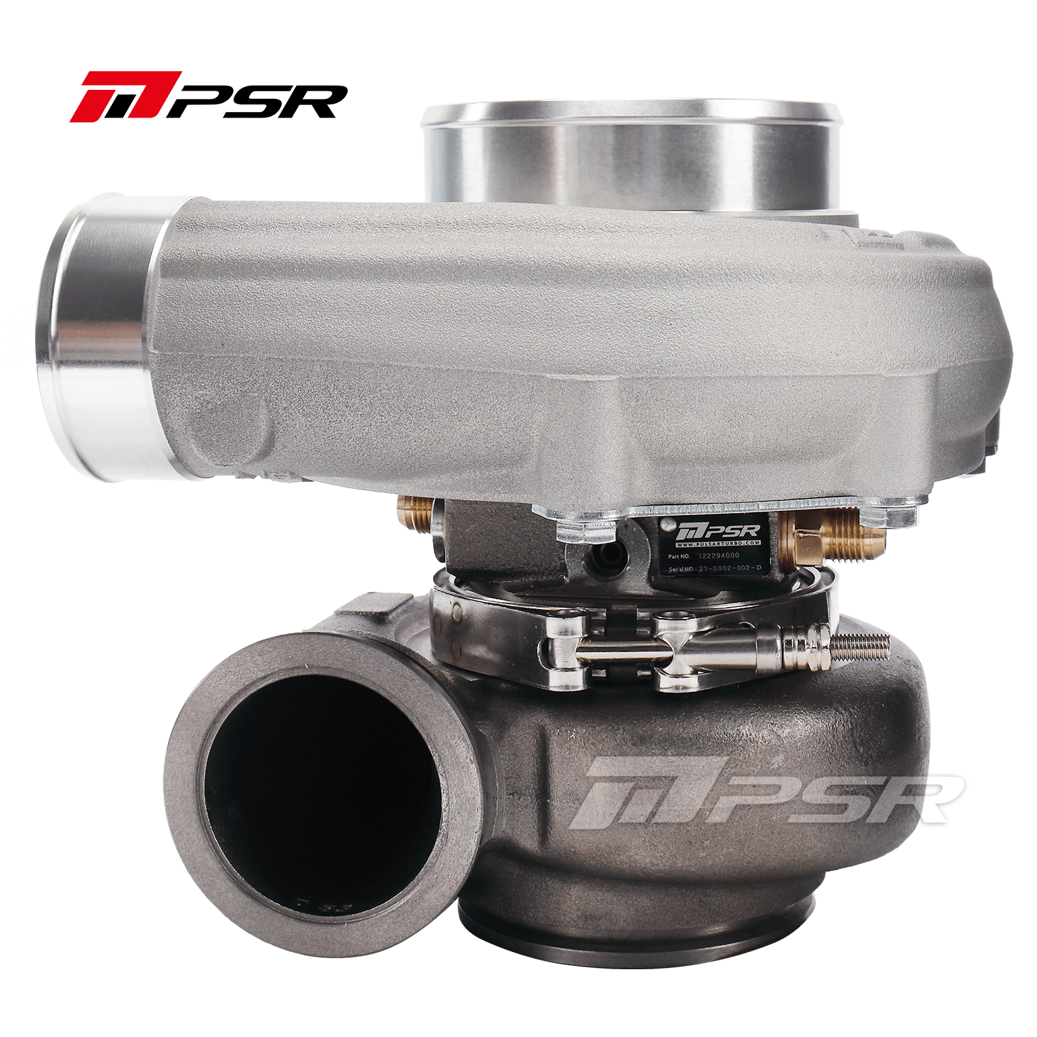 PSR 6862A Curved Point Milled Compressor Wheel Dual Ball Bearing Turbocharger HP Rating 1050