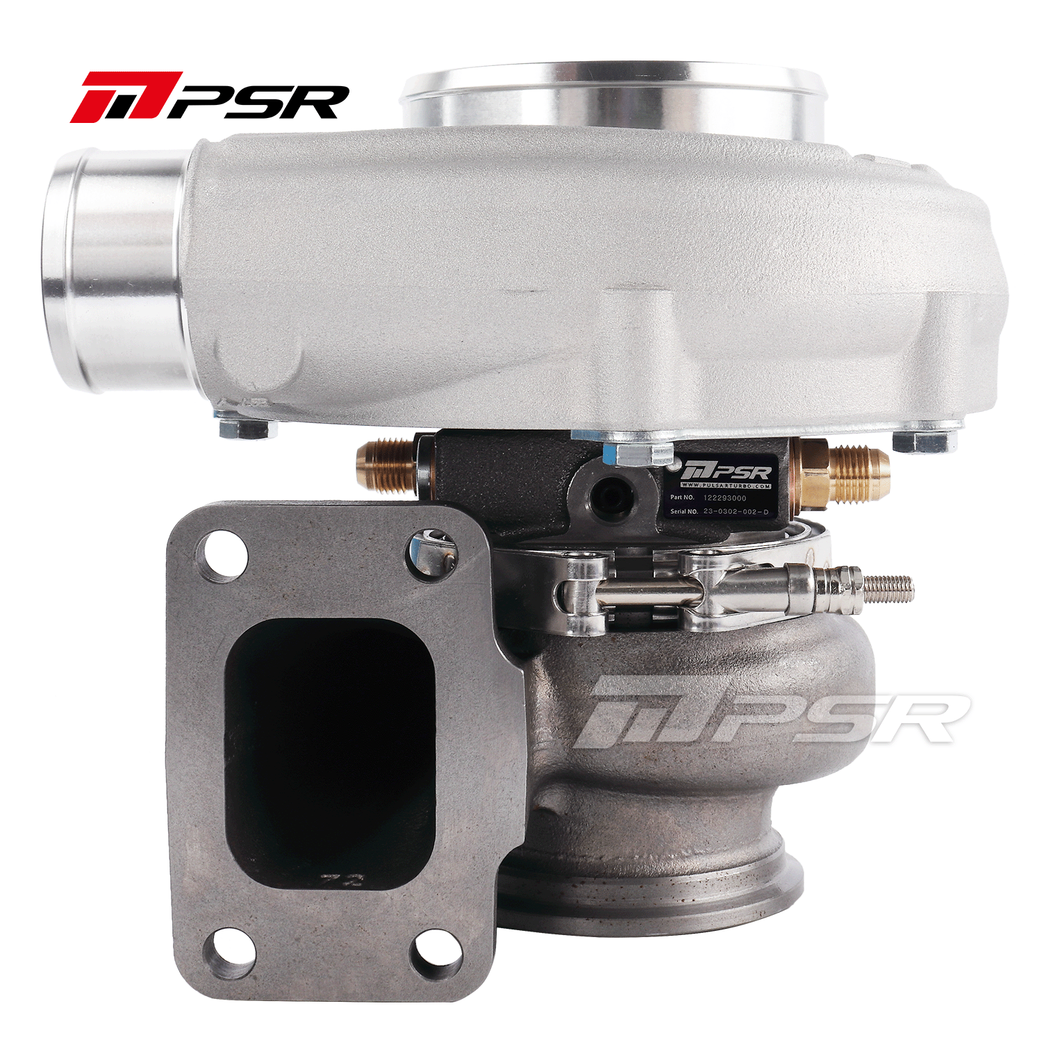 PSR 5855A Curved Point Milled Compressor Wheel Dual Ball Bearing Turbocharger HP Rating 770