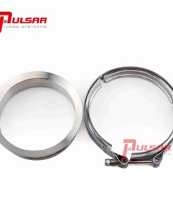 Pulsar – 400 T6 Turbo 5in Stainless Steel Flange Clamp Kit Dual Ball Bearing Turbocharger – '-Application: 5'' V-Band Flange & Clamp Kit for Turbine Housing outlet Fits 400 400SXE 475 480 488 etc -Item Details: Material: High-Quality Stainless steel Flange High-Quality Stainless steel Clamp fits 5" OD Tubing slip&weld Package QTY: 1 Flange, 1 Clamp. -Special Note: 1. Please DOUBLE check your sizing prior to purchase. 2. Professional installation is highly recommended! Please ask all questions prior to purchase!