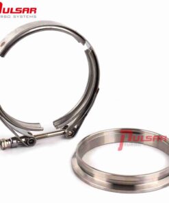 Pulsar – Dual Ball Bearing Turbocharger – '-Application: 4'' V-Band Flange & Clamp Kit for Turbine Housing outlet Fits 400 T4 turbos 475 480 etc -Item Details: Material: High-Quality Stainless steel Flange High-Quality Stainless steel Clamp fits 4" OD Tubing slip&weld Package QTY: 1 Flange, 1 Clamp. -Special Note: 1. Please DOUBLE check your sizing prior to purchase. 2. Professional install is highly recommended! Please ask all questions prior to purchase!