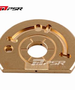 Alternative view of Pulsar – Dual Ball Bearing Turbocharger – 360 Copper Thrust Upgrade for Repair Rebuild Kit BorgWarner Schwitzer S400 Turbo -Application: Stock turbo parts Fitment - No modifications required. Fit for Borg Warner S400 Turbo with 96mm/88mm Turbine Wheel Borg Warner S400 Turbo with 87mm/82mm Turbine Wheel Borg Warner S400 Turbo with 83mm/74mm Turbine Wheel -Item Details: Stepped gap seal ring on the 96mm/87mm turbine end(2 turbine side piston rings) Stepped gap seal ring on the 83mm turbine end Stepped gap seal ring on the compressor end Twin hydrodynamic journal bearings 360 Degree Thrust Bearing CNC machined from COOPER BAR Reference borg warner number: 171701 171702 177287 171698 14961016100 177101 This rebuild kit contains: Oil Baffle*1 Seal Plate*1 Thrust Collar*1 2 Piece Thrust Spacer Set*1 Seal O-Ring*1 360-degree COPPER Thrust Bearing*1 Journal Bearing*2 Compressor wheel Locknut*1 96mm Turbine end seal ring*2 83mm Turbine end seal ring*1 compressor end seal ring*1 Retaining Ring*1 Journal bearing Retaining Ring*4 -Special Note: 1. Please DOUBLE check your sizing prior to purchase! 2. Professional install is highly recommended! Please ask all questions prior to purchase! 3. Highly recommended to get the CHRA VSR balanced after rebuild (is required for warranty purposes)!