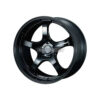 WedsSport RN-05M Alloy Wheel Gloss Black 18x9 ET20 5x114