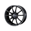 WedsSport SA-25R Alloy Wheel Metal Black 19x8 ET45 5x114