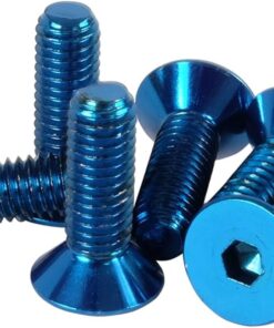 NRG Steering Conical Wheel Screw Kit Upgrade Blue
